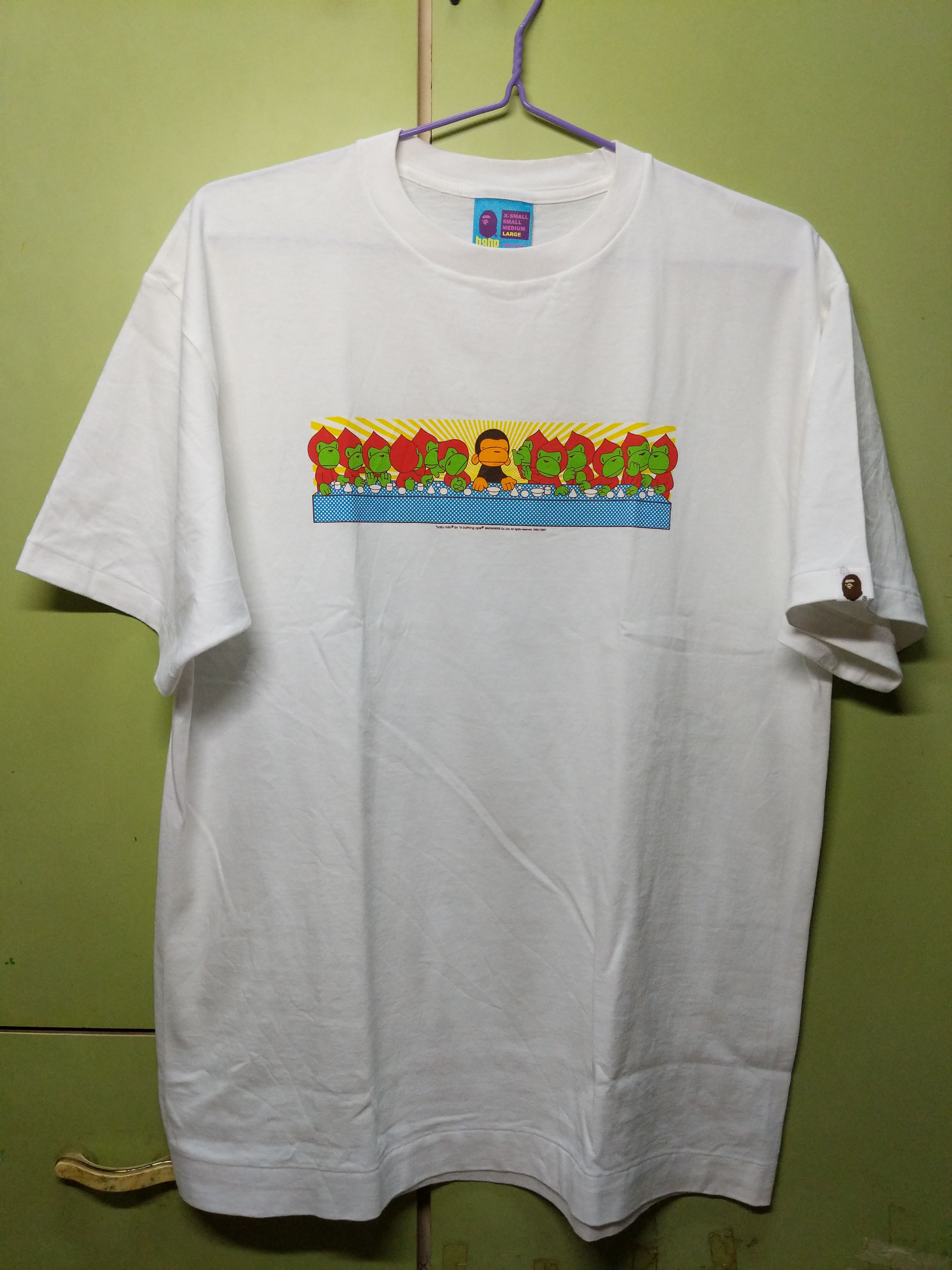 BAPE BIG BABY MISA TEE S ラスト