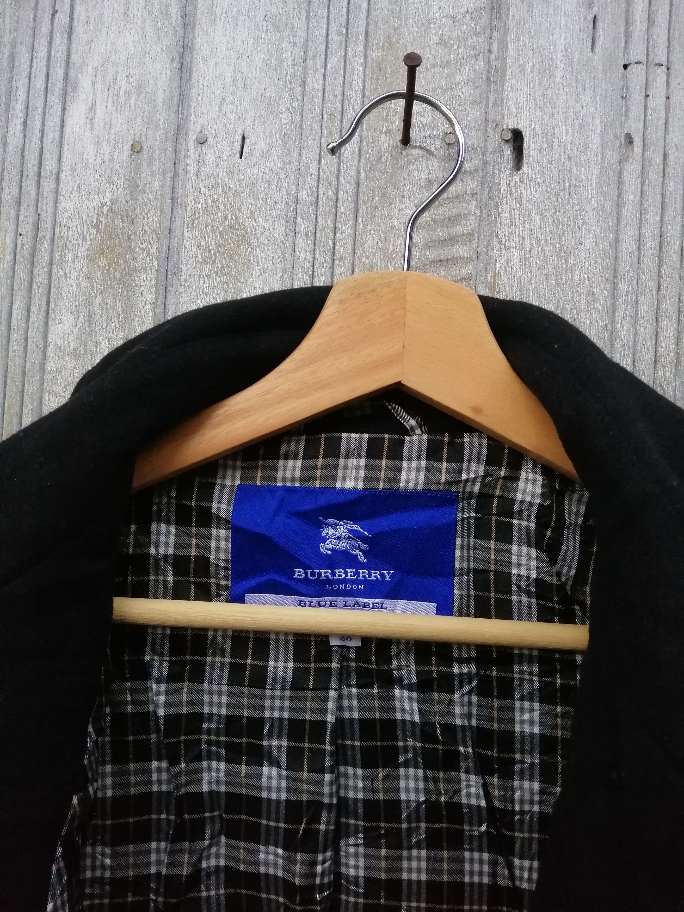 Burberry RARE!!! Vintage Burberry London Blue Label Women Long Coat Size US XS / EU 42 / 0 - 5 Thumbnail