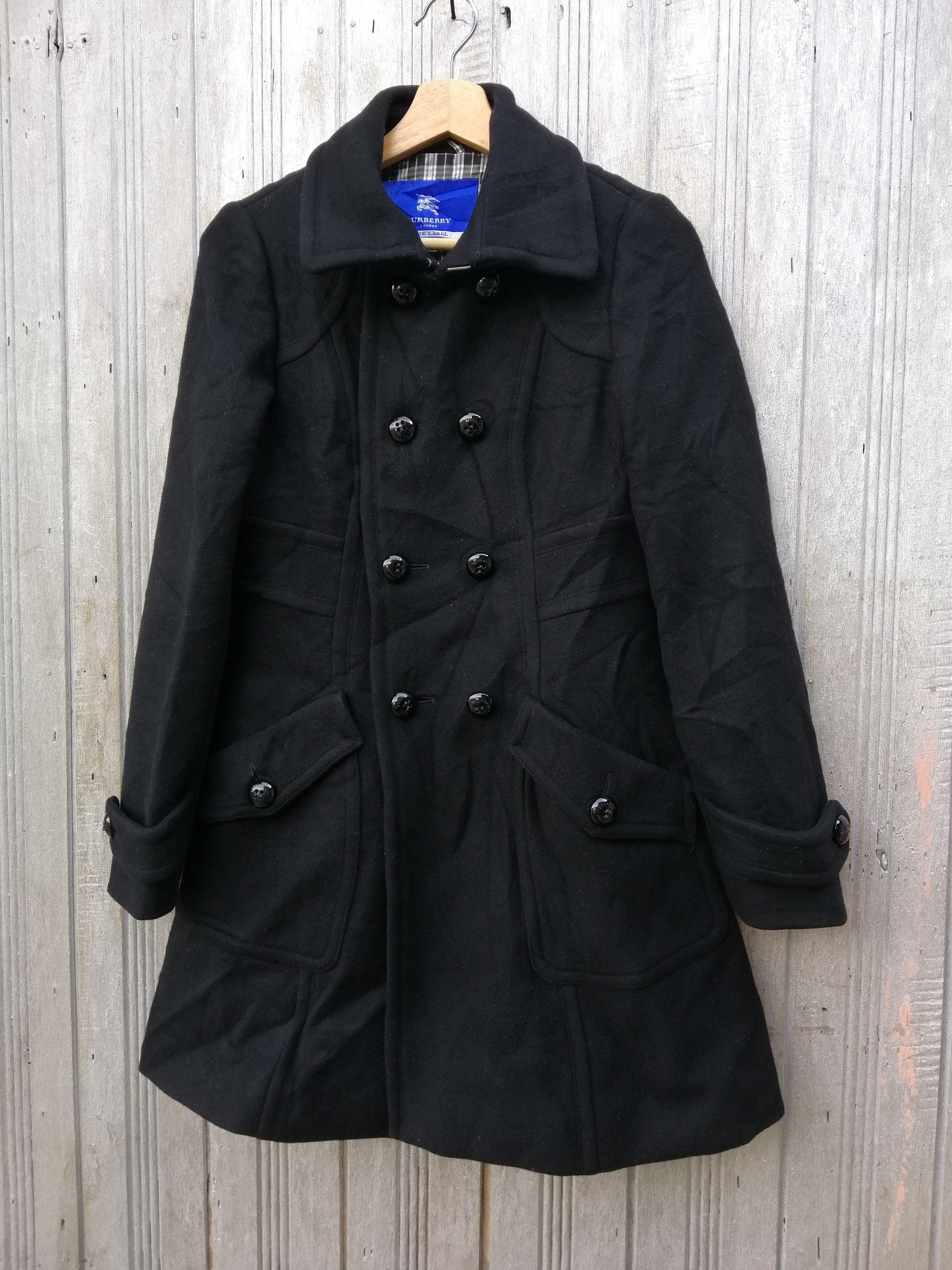 Burberry RARE!!! Vintage Burberry London Blue Label Women Long Coat Size US XS / EU 42 / 0 - 2 Thumbnail