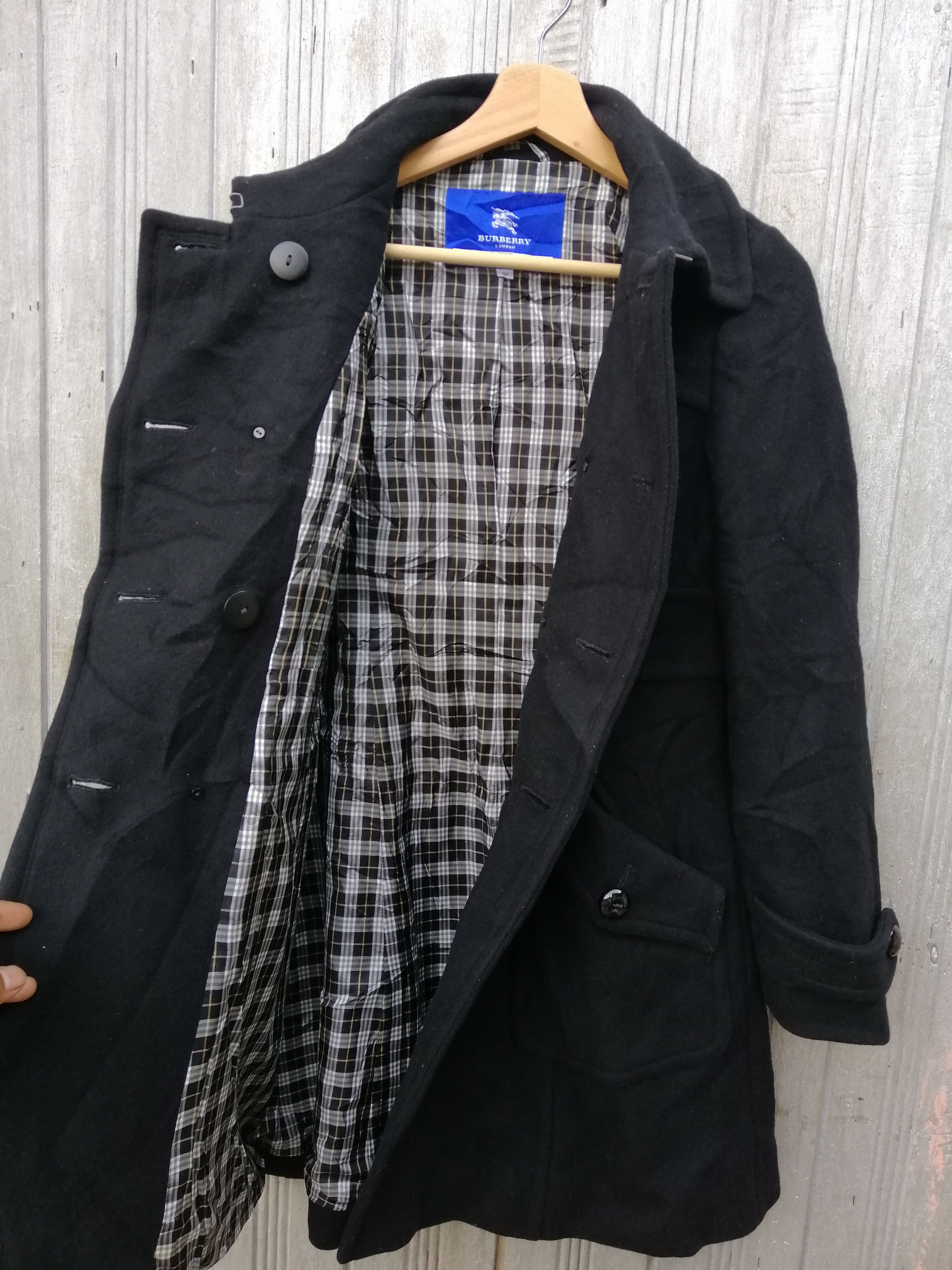 Burberry RARE!!! Vintage Burberry London Blue Label Women Long Coat Size US XS / EU 42 / 0 - 4 Thumbnail