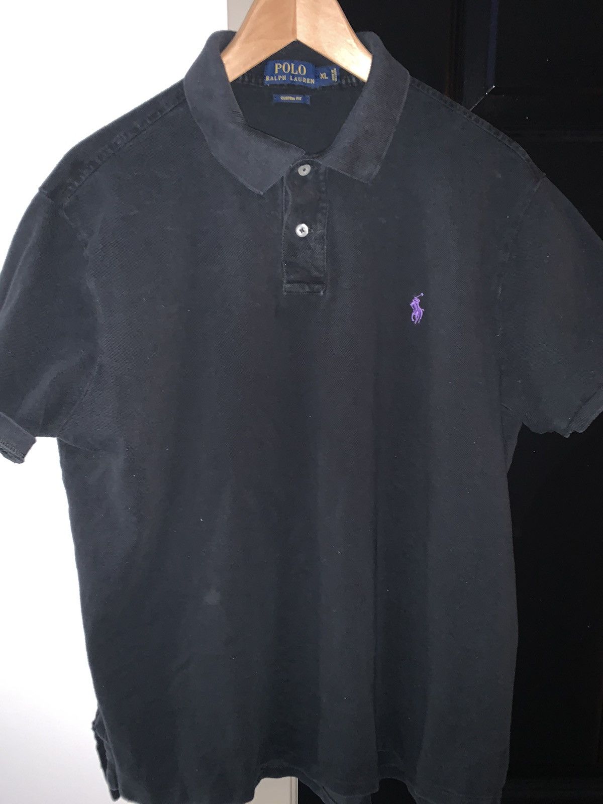 Black polo purple horse online