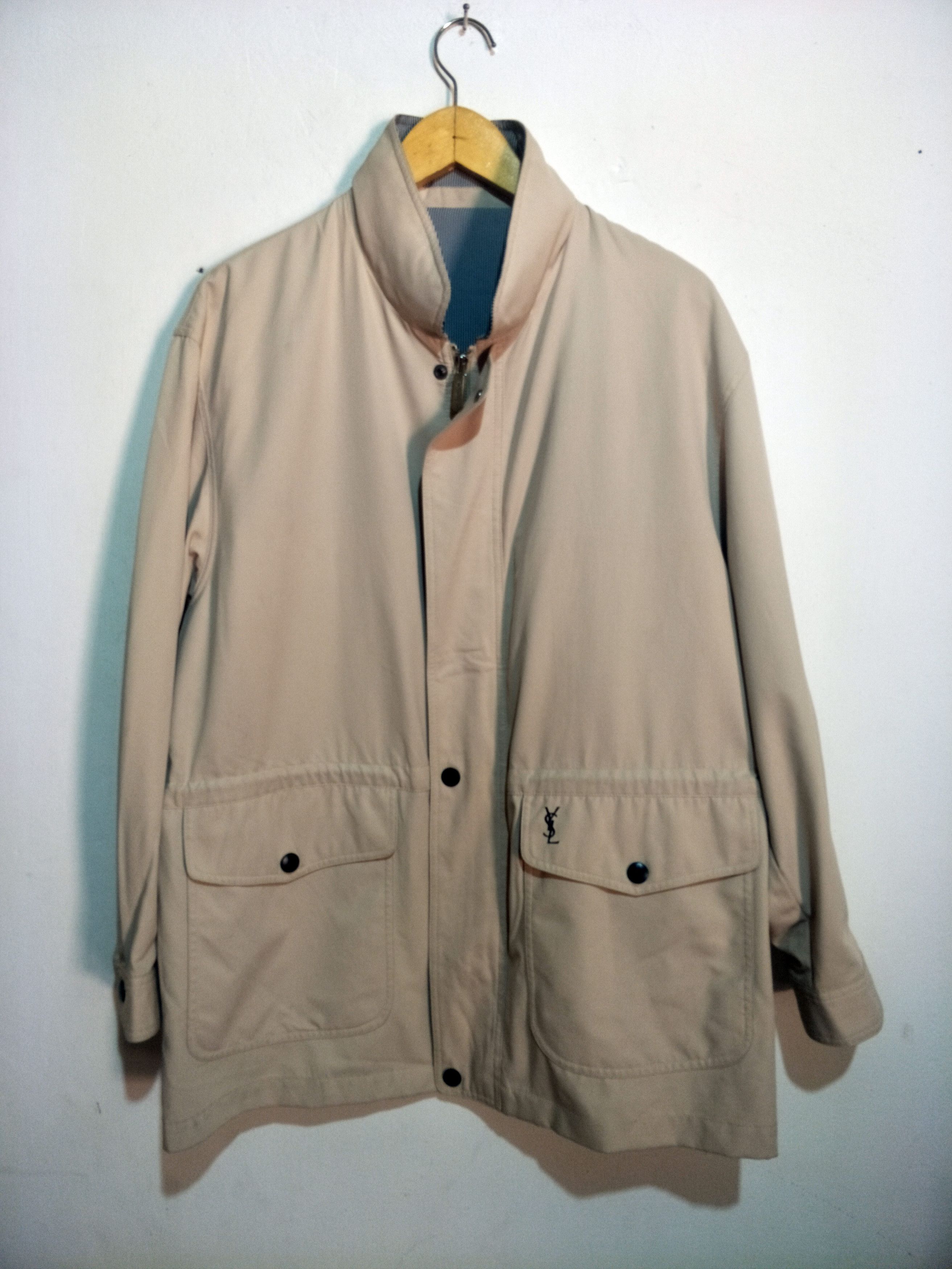 Vintage × Yves Saint Laurent VINTAGE YVES SAINT LAURENT LIGHT JACKET Size US M / EU 48-50 / 2 - 1 Thumbnail