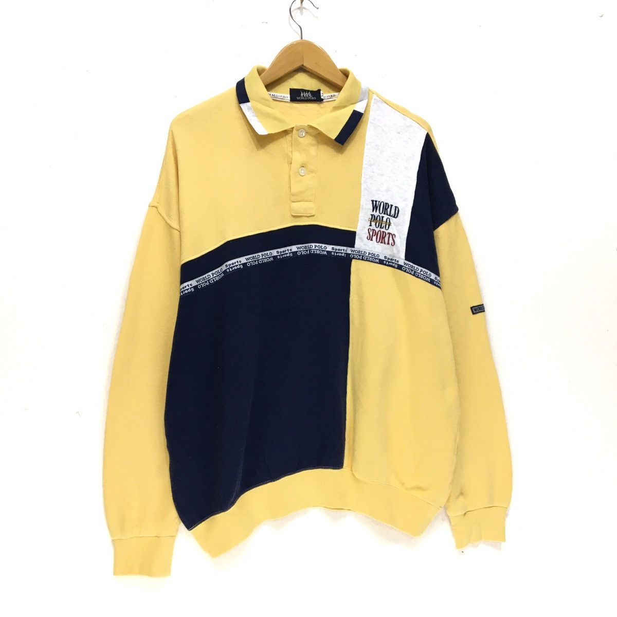 Beverly Hills Polo Club WORLD POLO SPORT Crewneck Sweatshirt Jumper Size US L / EU 52-54 / 3 - 2 Thumbnail