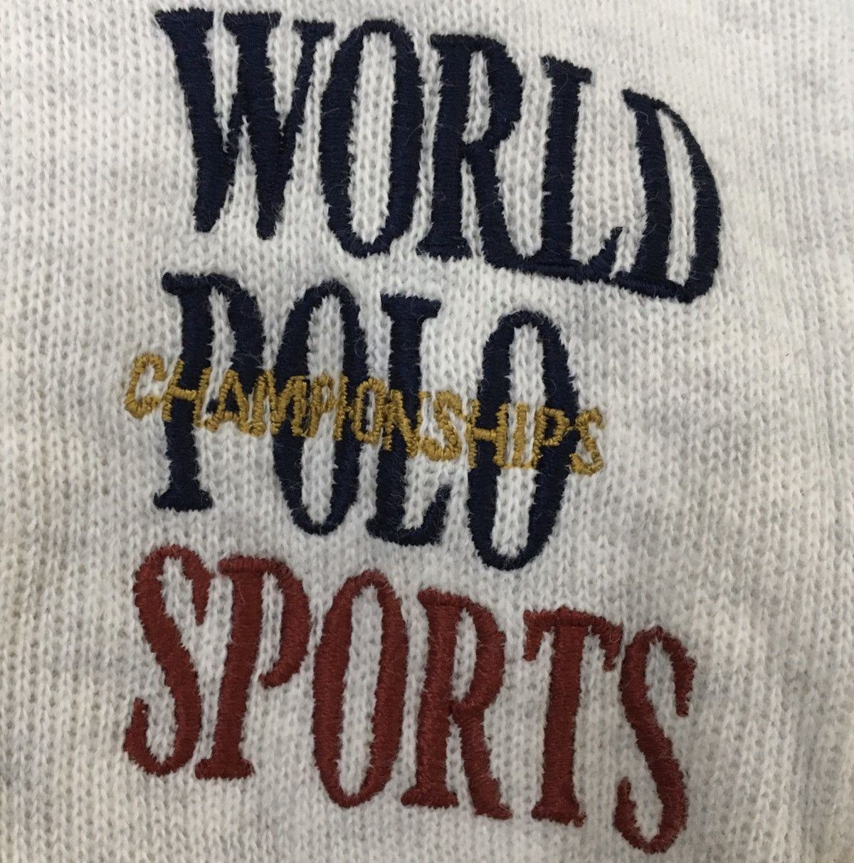 Beverly Hills Polo Club WORLD POLO SPORT Crewneck Sweatshirt Jumper Size US L / EU 52-54 / 3 - 8 Thumbnail