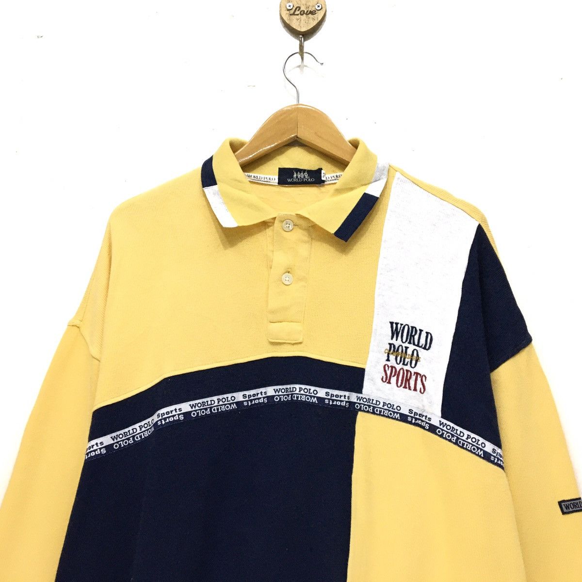 Beverly Hills Polo Club WORLD POLO SPORT Crewneck Sweatshirt Jumper Size US L / EU 52-54 / 3 - 4 Thumbnail
