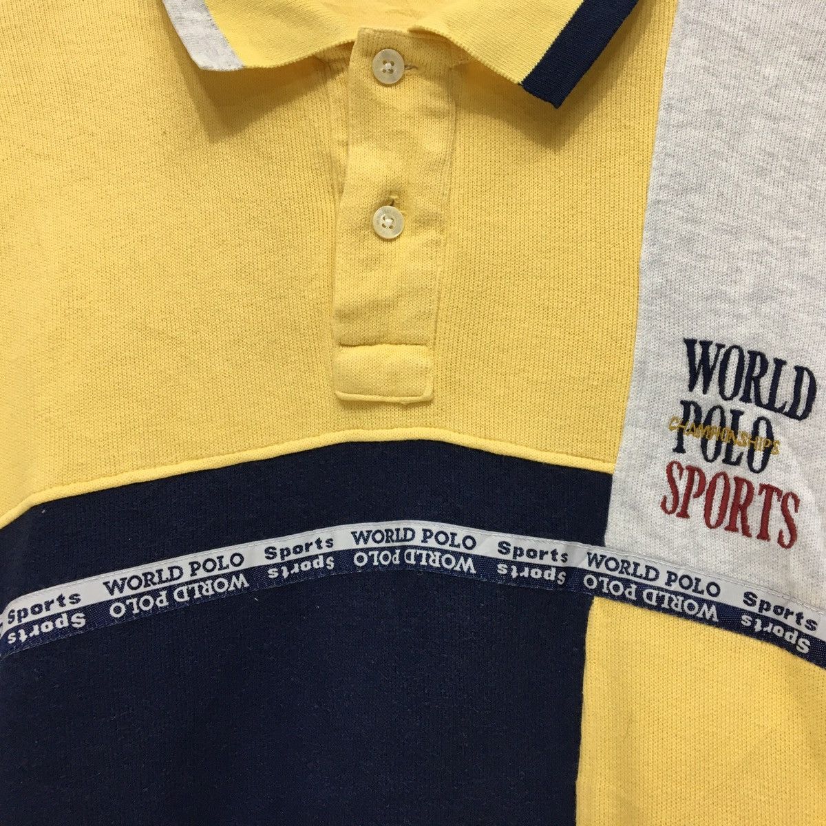 Beverly Hills Polo Club WORLD POLO SPORT Crewneck Sweatshirt Jumper Size US L / EU 52-54 / 3 - 5 Thumbnail