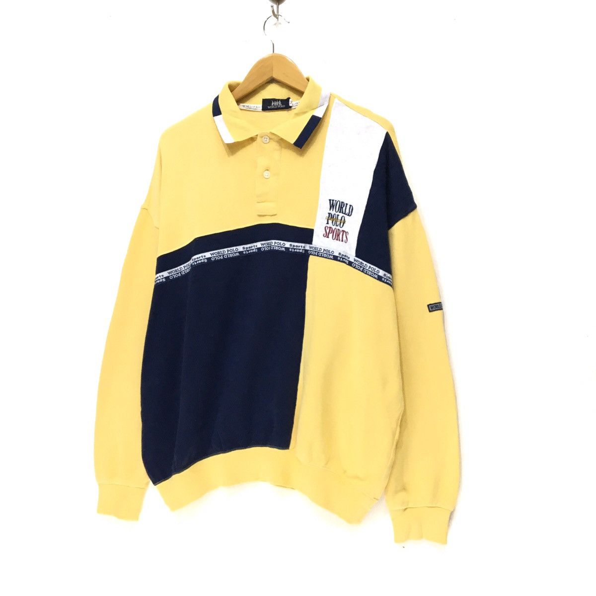 Beverly Hills Polo Club WORLD POLO SPORT Crewneck Sweatshirt Jumper Size US L / EU 52-54 / 3 - 3 Thumbnail