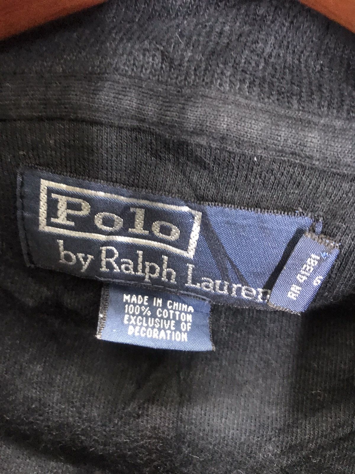 Vintage polo ralph lauren half zipper shirt