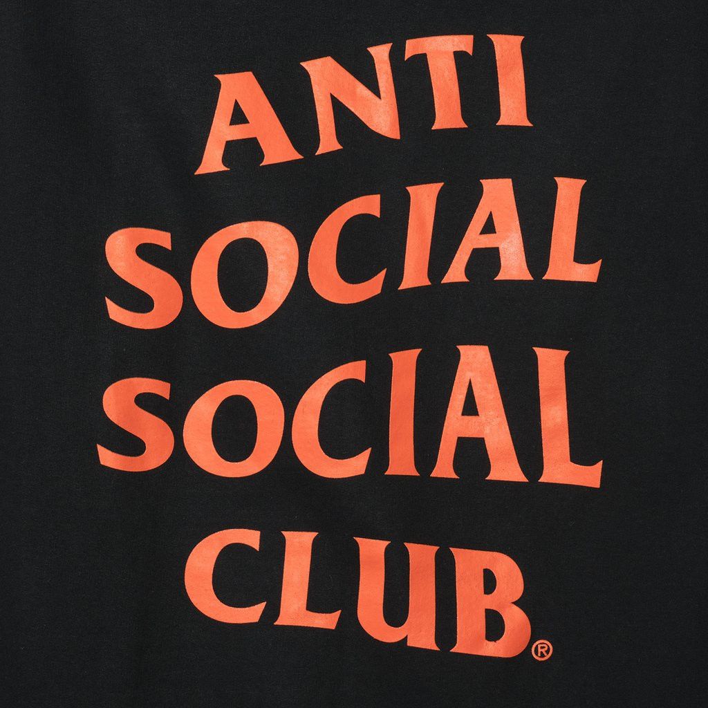 Anti social social club black and orange clearance