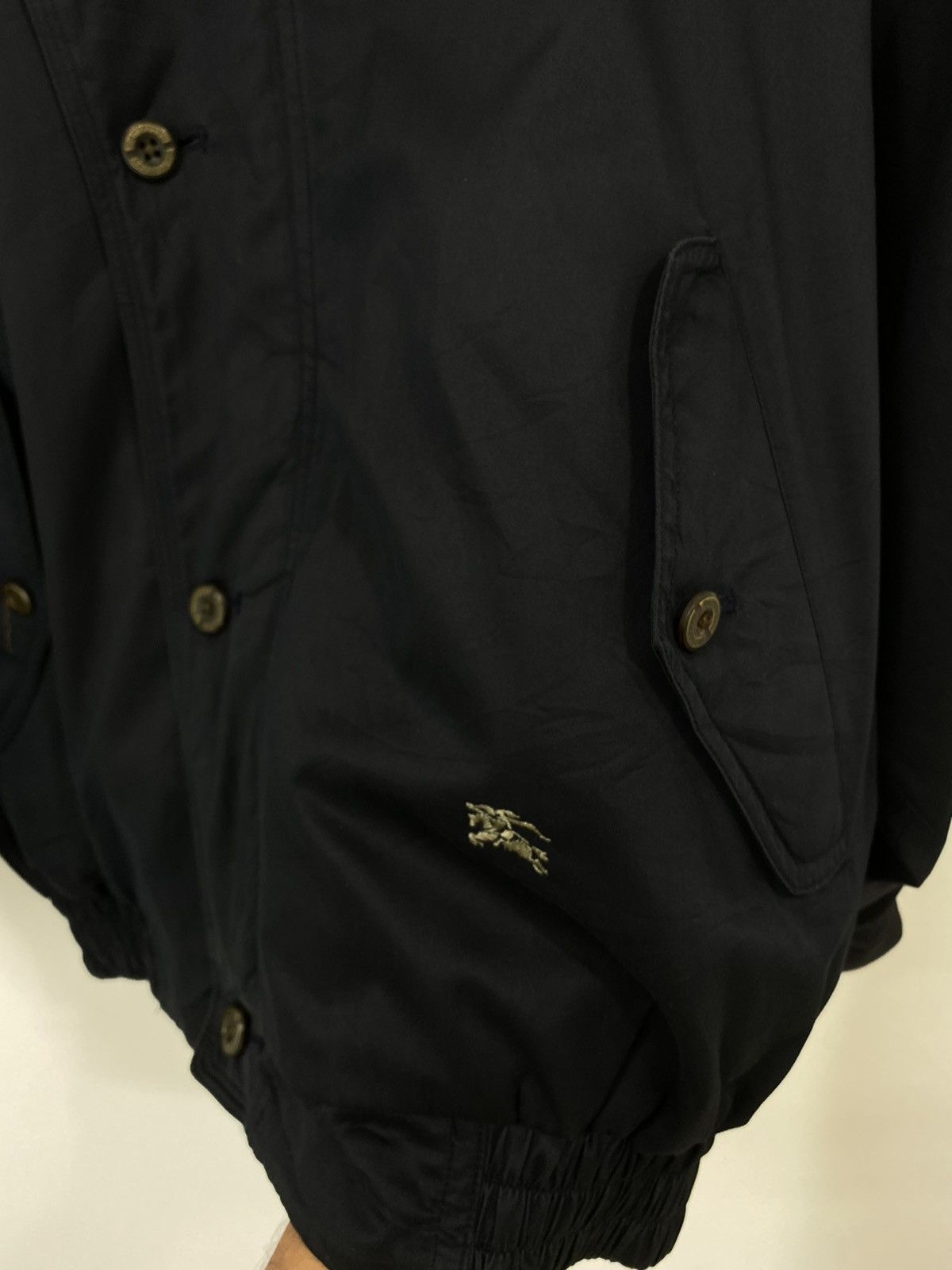 Burberry Vintage Burberry Wool Collar Design Light Jacket Design Size US L / EU 52-54 / 3 - 6 Thumbnail