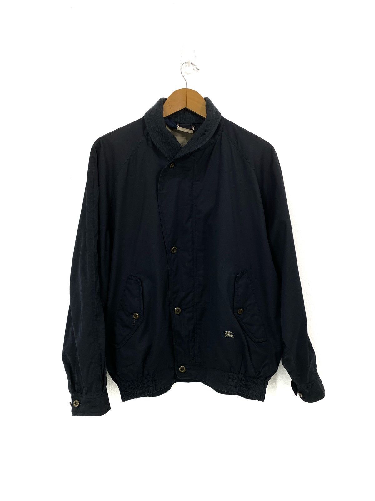 Burberry Vintage Burberry Wool Collar Design Light Jacket Design Size US L / EU 52-54 / 3 - 1 Thumbnail