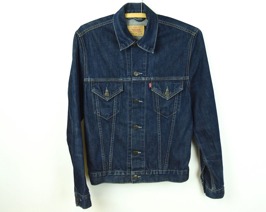 Vintage Levi’s Trucker Jacket Raw Unwashed Denim Coat Top | Grailed