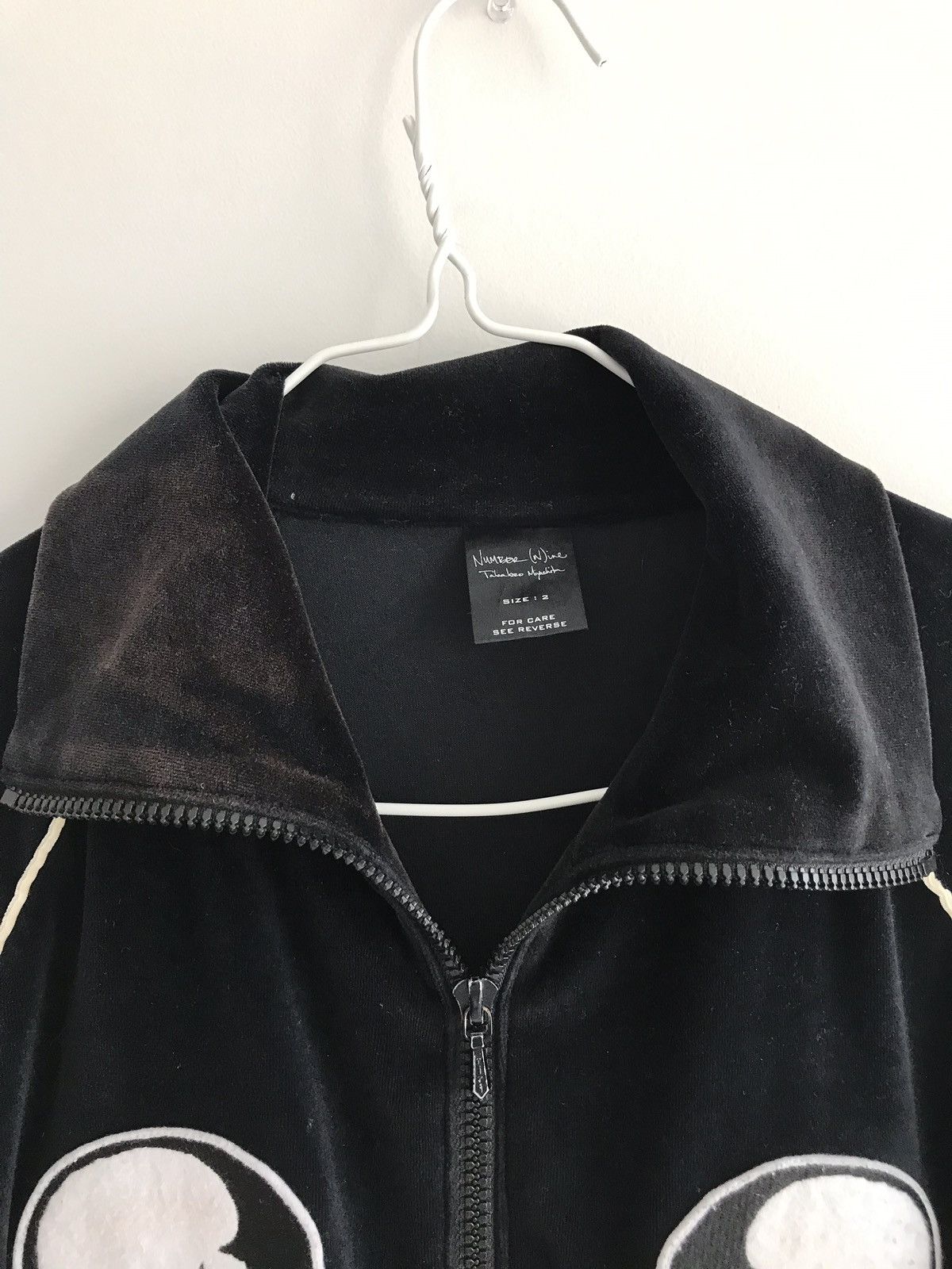 Number (N)ine *Steal* Number nine Double skull velour track