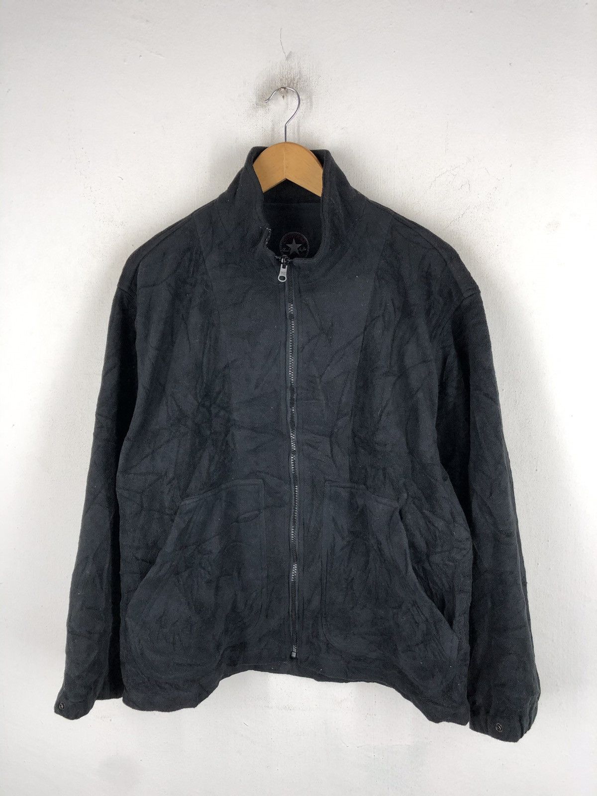 Converse × Vintage Converse fleece micro jacket Size US M / EU 48-50 / 2 - 1 Thumbnail