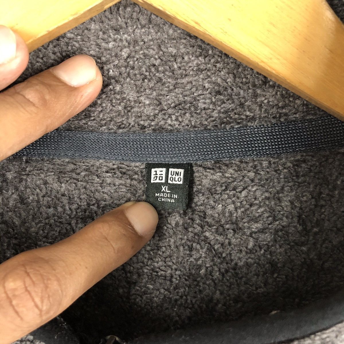 Japanese Brand × Uniqlo Uniqlo micro fleece jacket Size US XL / EU 56 / 4 - 5 Thumbnail