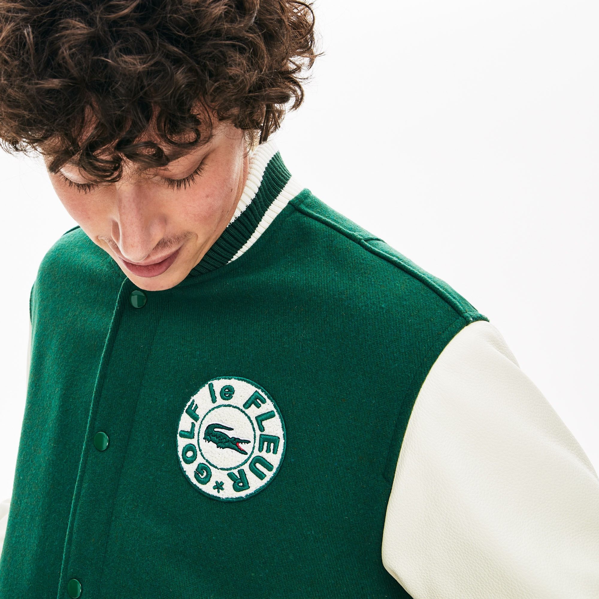 Golf le fleur lacoste teddy jacket sales