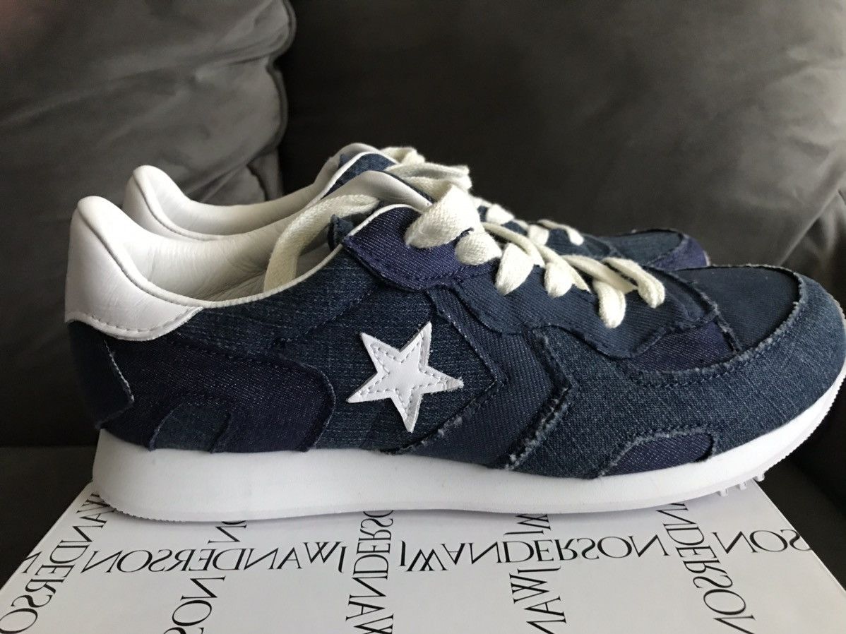 Converse JW Anderson x Thunderbolt Low Denim 8.5 Grailed