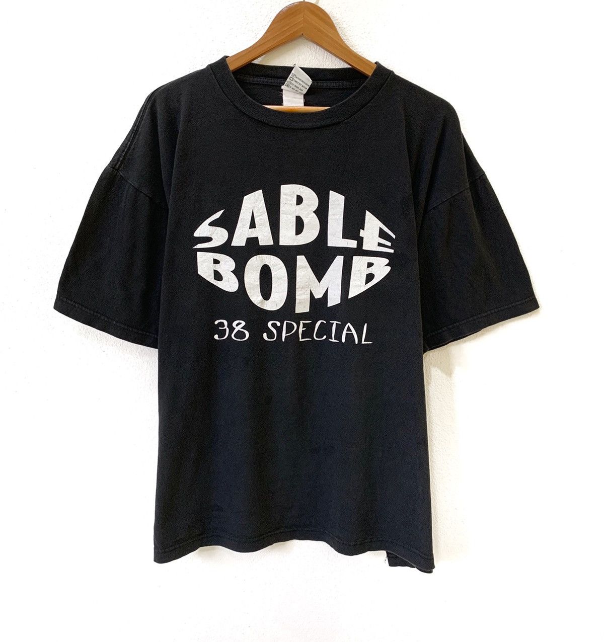 Vintage VTG 90S RARE SABLE BOMB 38 SPECIAL WRESTLERS TEE | Grailed