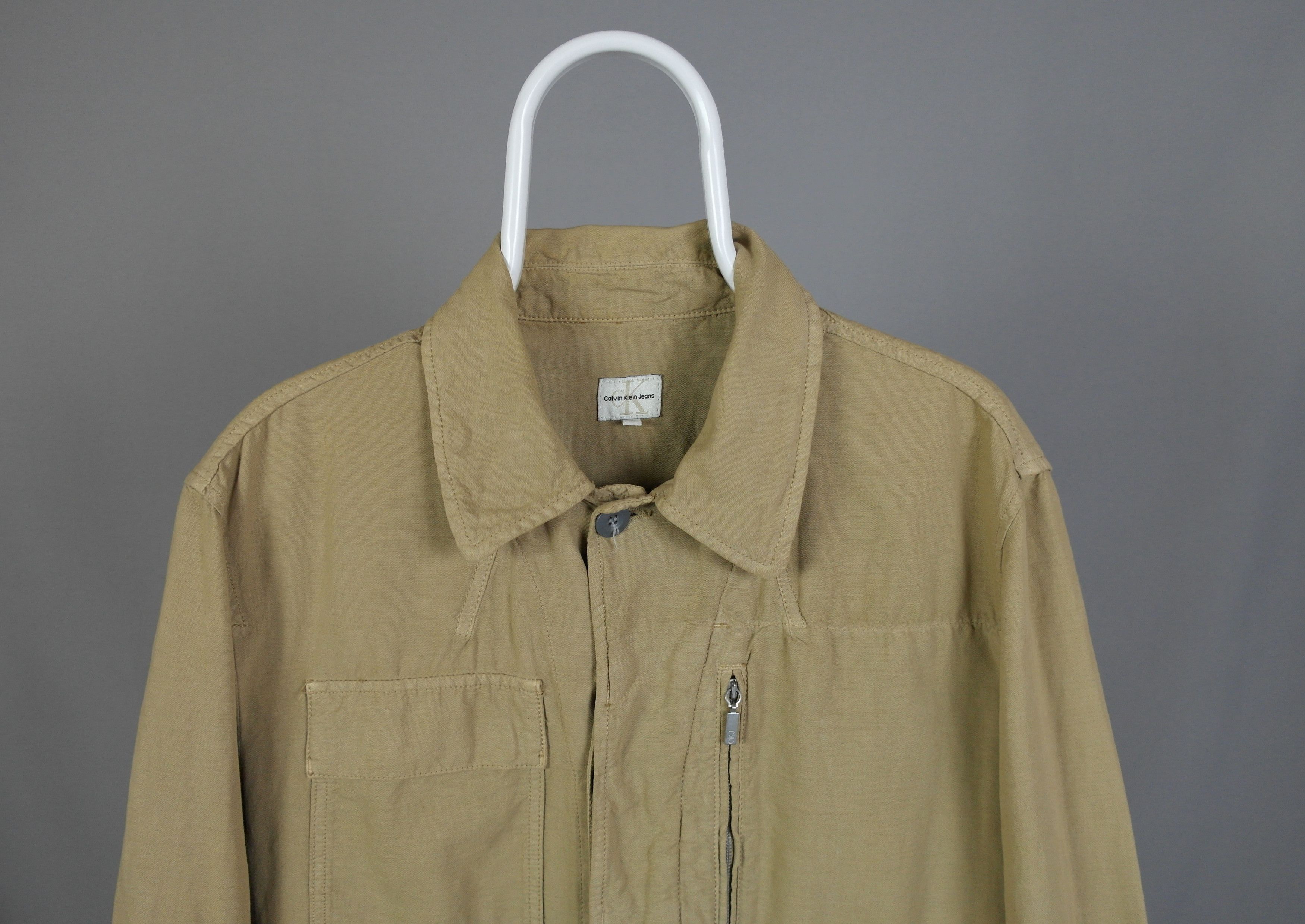 Calvin Klein Calvin Klein vintage overshirt Size US XL / EU 56 / 4 - 2 Thumbnail