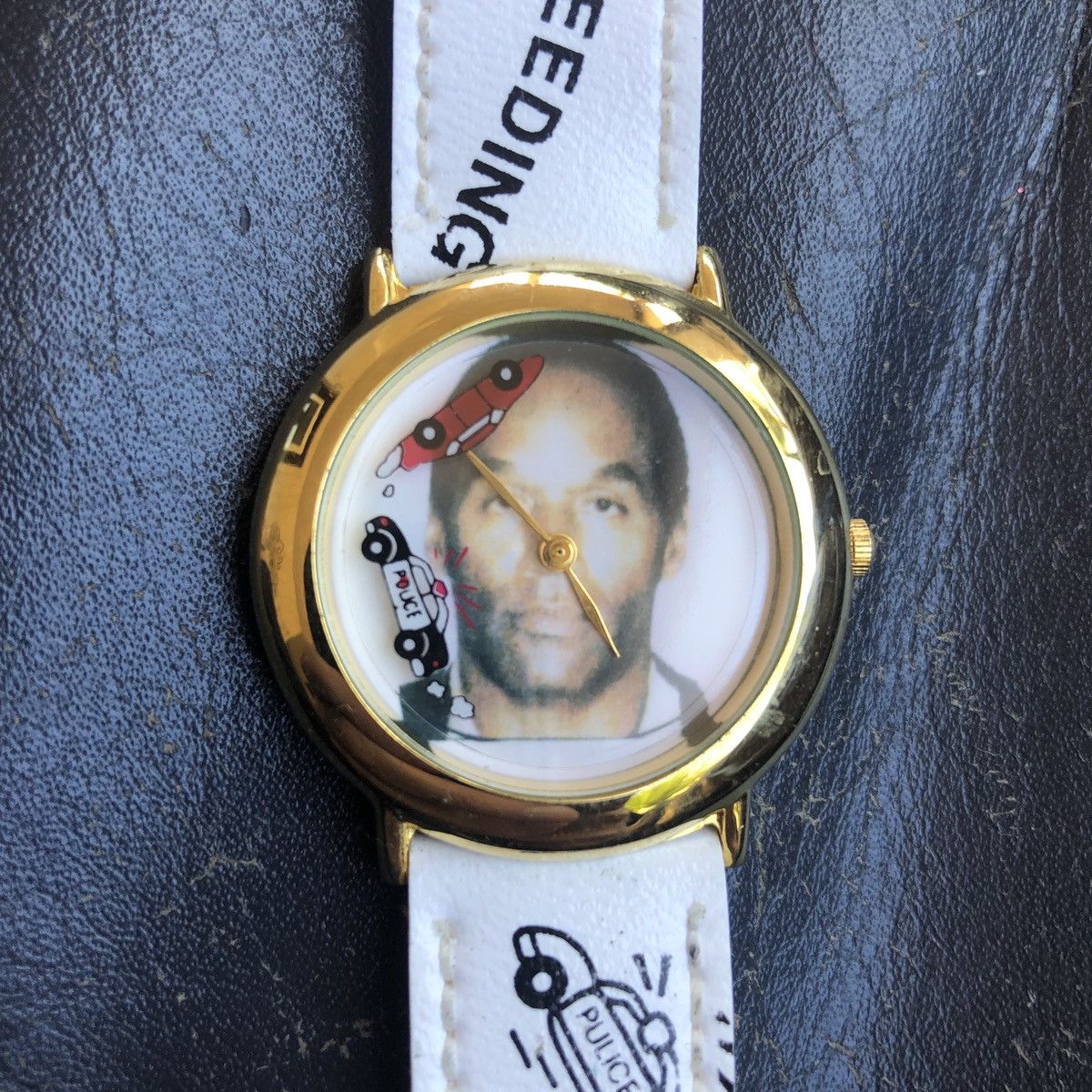 OJ Simpson Watch With Moving Bronco And Police selling Cars