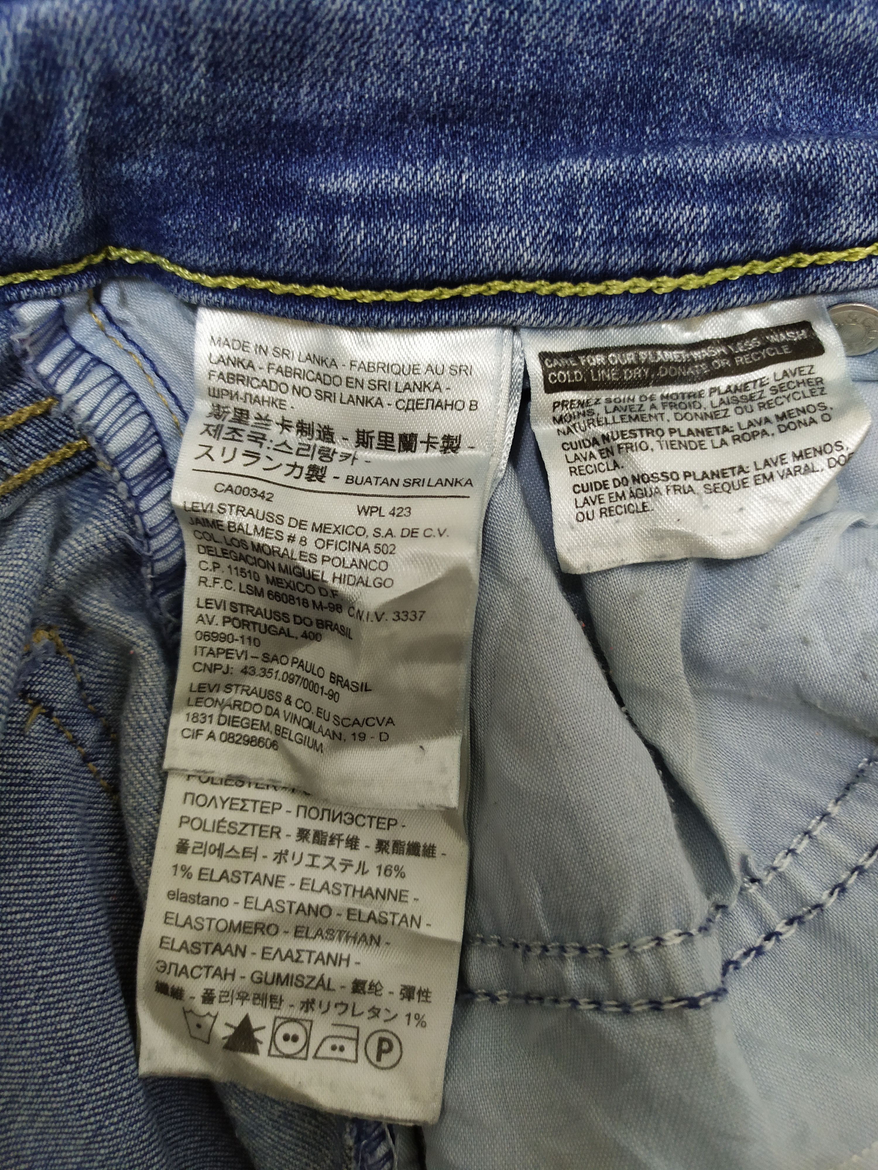 Levi's × StraightFaded Levi's Straight faded Denim (714 Straight) size 26 Size US 26 / EU 42 - 14 Thumbnail