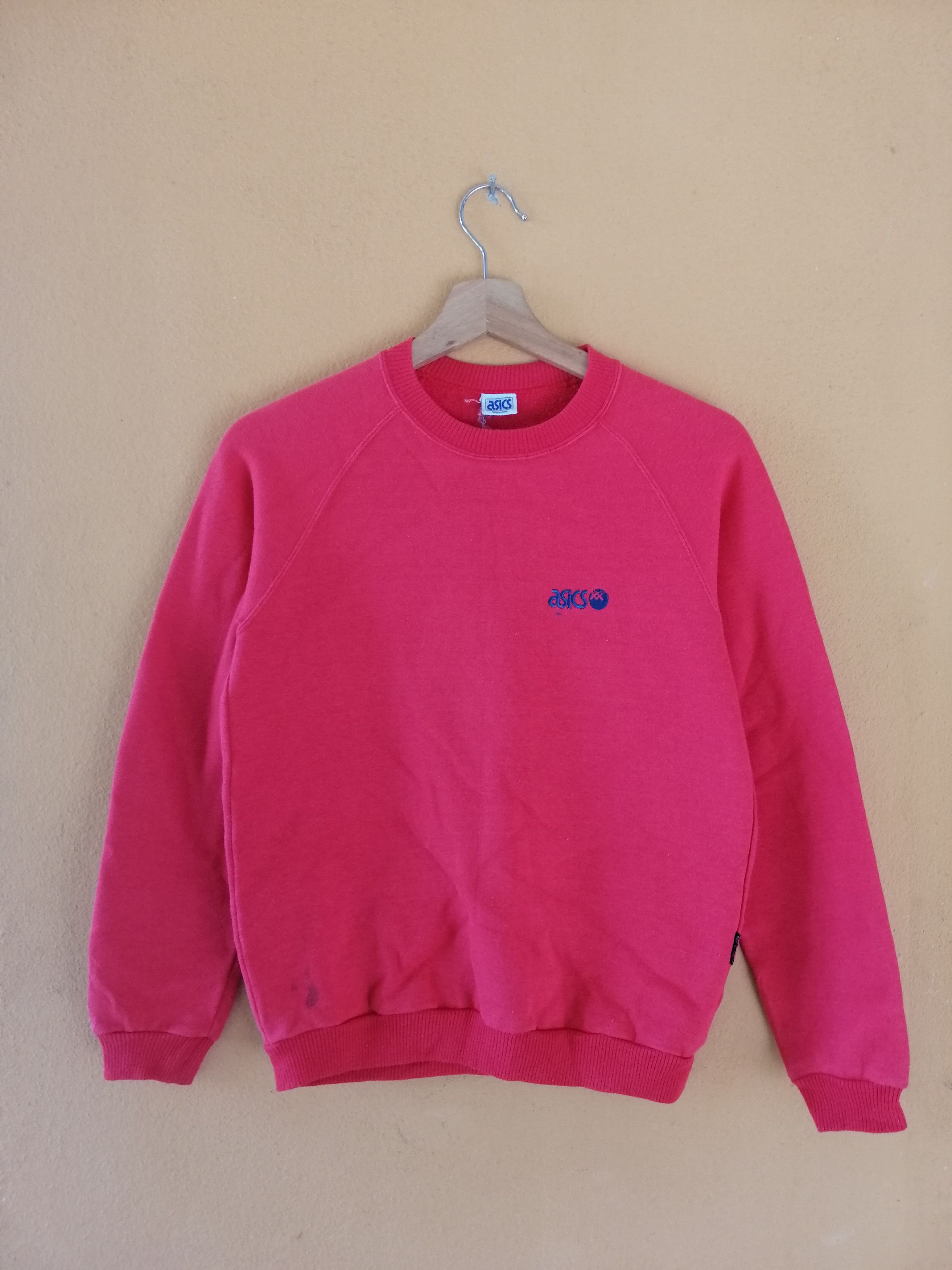 Asics × Japanese Brand × Vintage Vintage 90s Asics Embroidery Small Logo Sweatshirt B1 Size US XS / EU 42 / 0 - 1 Thumbnail