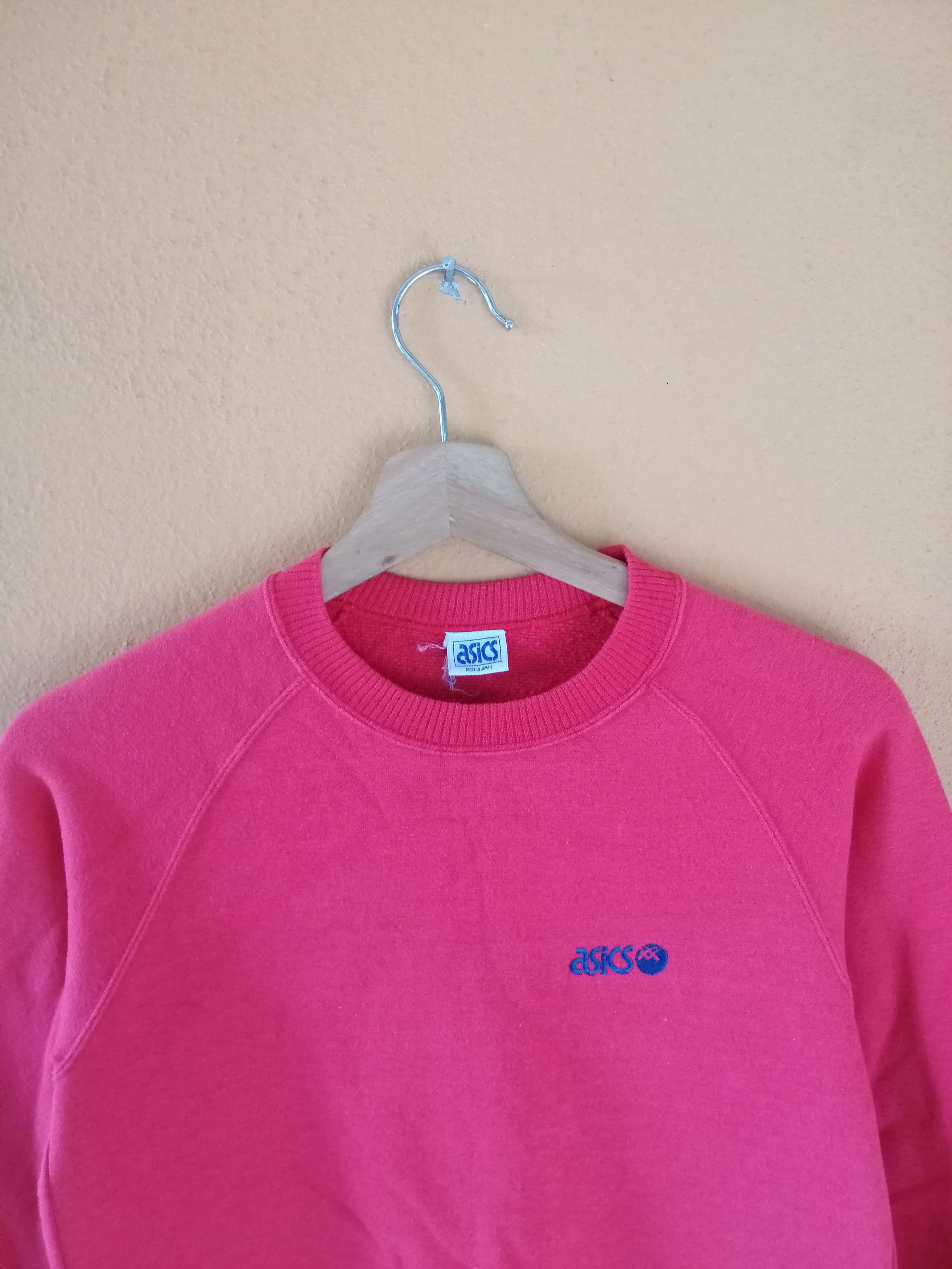 Asics × Japanese Brand × Vintage Vintage 90s Asics Embroidery Small Logo Sweatshirt B1 Size US XS / EU 42 / 0 - 3 Thumbnail