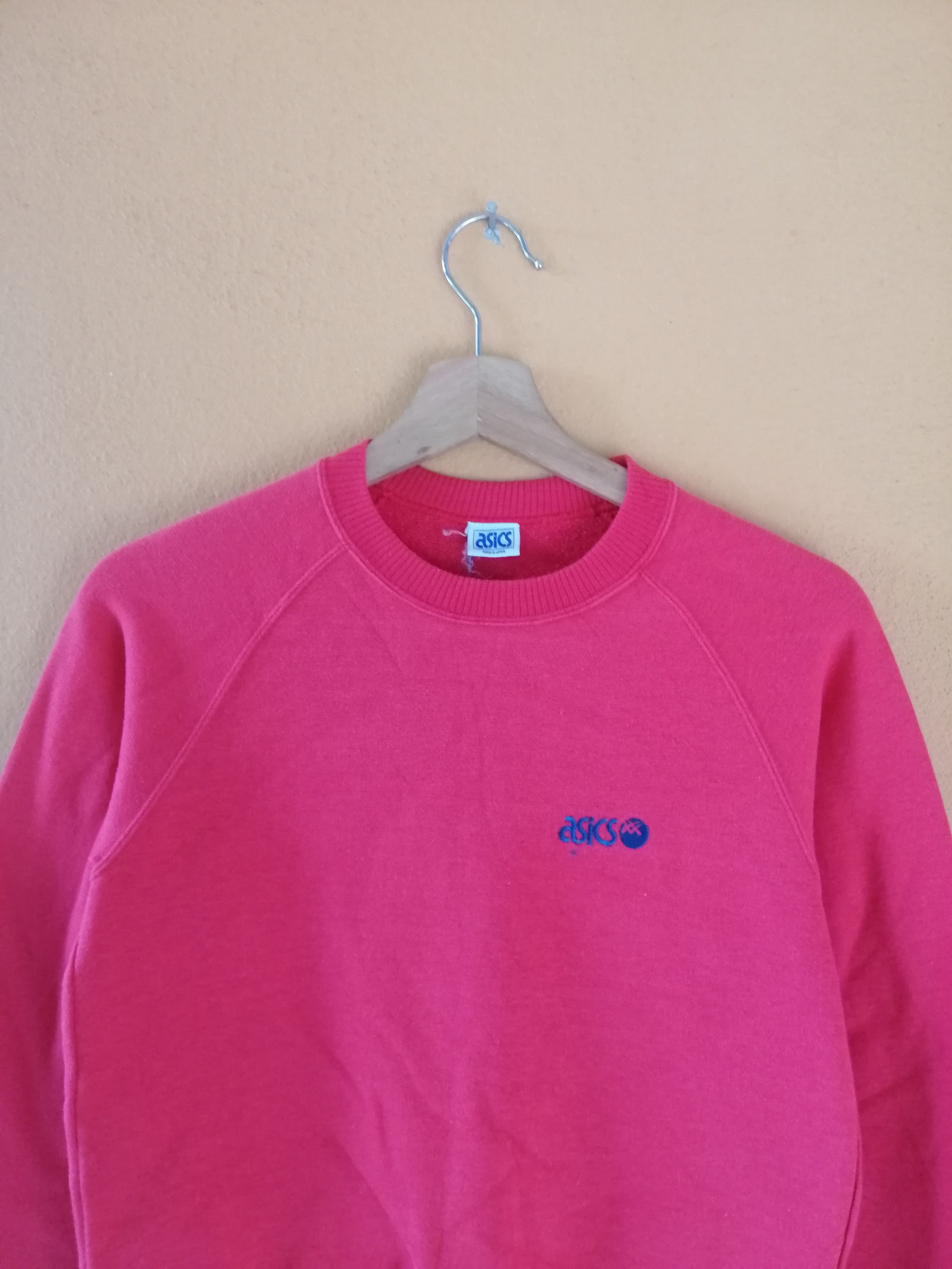 Asics × Japanese Brand × Vintage Vintage 90s Asics Embroidery Small Logo Sweatshirt B1 Size US XS / EU 42 / 0 - 7 Thumbnail