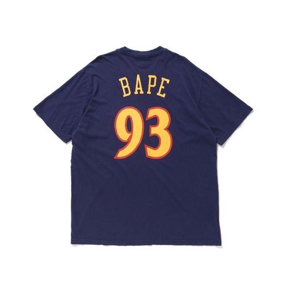 Bape Bape Mitchell & Ness Golden State Warriors T-Shirt | Grailed