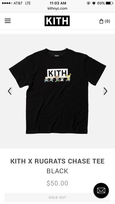 Kith Kith X Rugrats Tee Black Size US L / EU 52-54 / 3 - 1 Preview