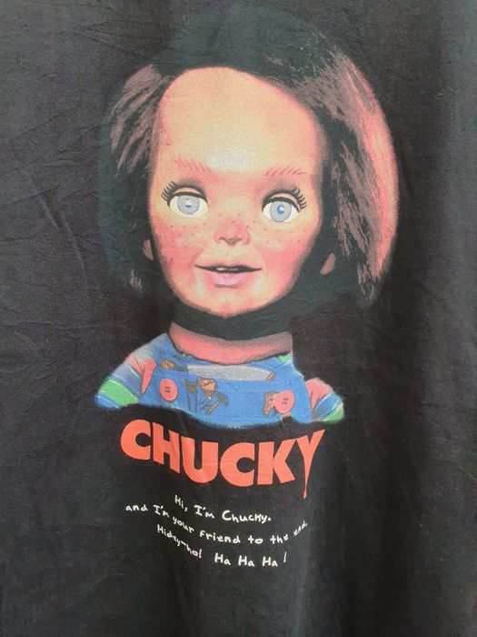 Movie CHUCKY Horror Movie Hidey-ho Graphic T-SHIRT | Grailed