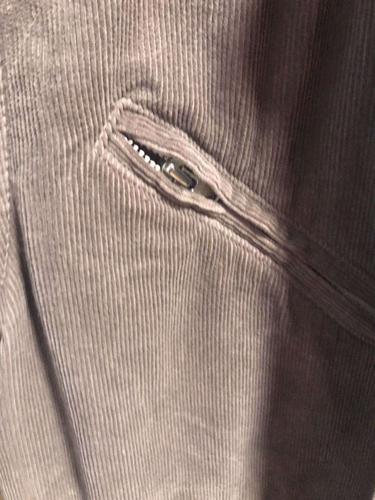 Comme des Garcons Rare Comme Des Garçons Homme Beige Zippered Denim Jacket Size US L / EU 52-54 / 3 - 3 Thumbnail