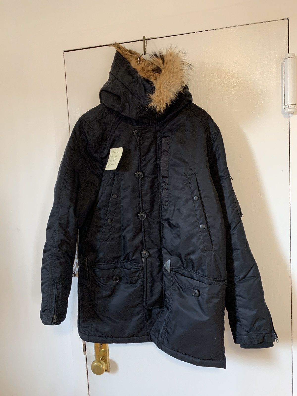 Spiewak Navy Winter Parka Real Fur Trim | Grailed