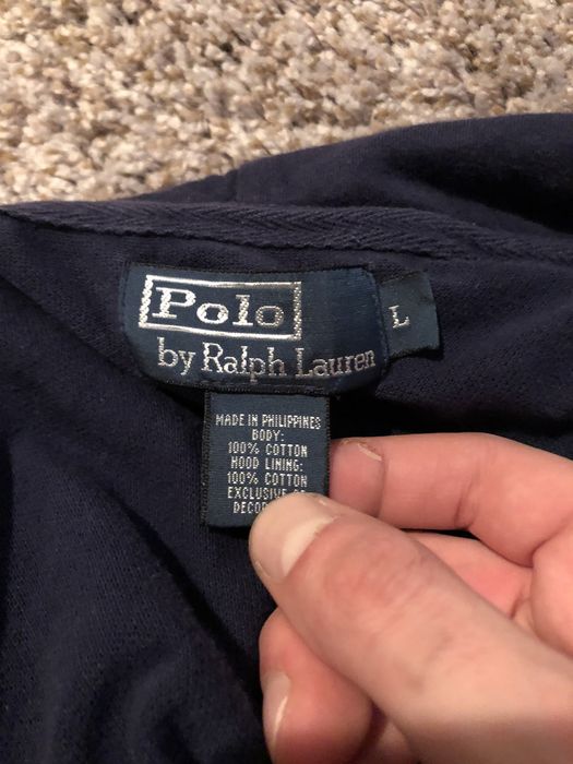 Polo Ralph Lauren Big Pony Zip-Up Hoodie | Grailed