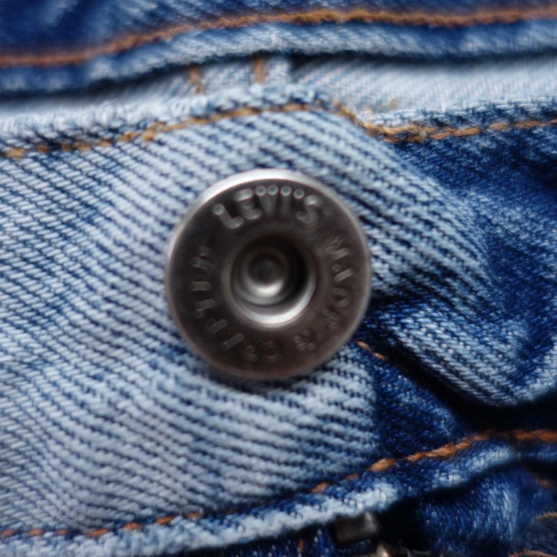 Levi's × Levi's Made & Crafted LOT 511 32 x 32 Slim Fit Patched Upcycled Denim Jeans Size US 32 / EU 48 - 4 Thumbnail