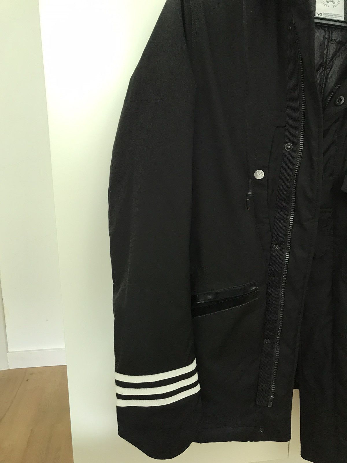 Y-3 Y-3 Yohji Yamamoto down hooded long jacket Size US M / EU 48-50 / 2 - 4 Thumbnail