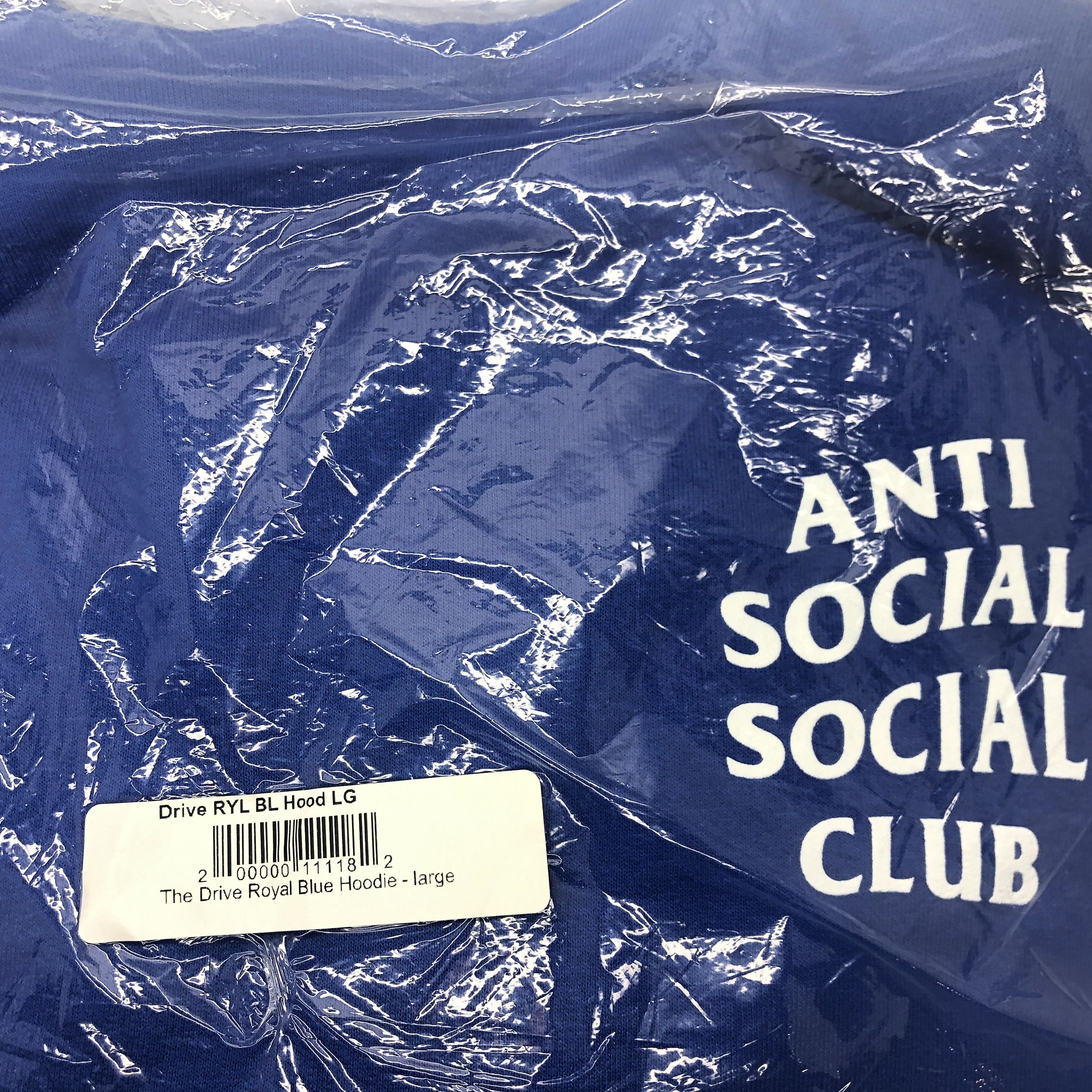 ASSC The Drive Royal Blue Hoodie hotsell MEDIUM