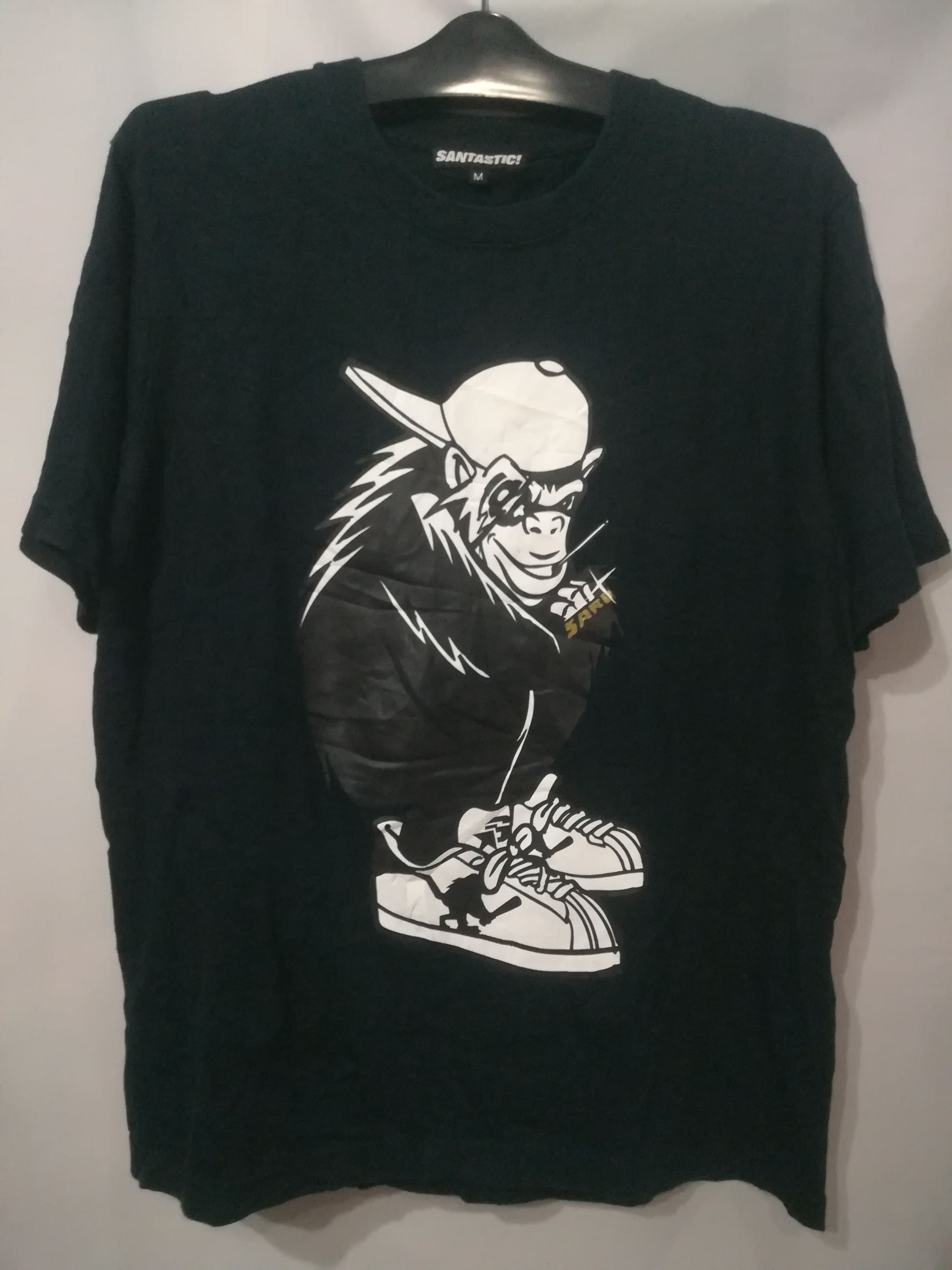 Hype Japanese Brand Saru Santastic Entertainment T-shirt | Grailed