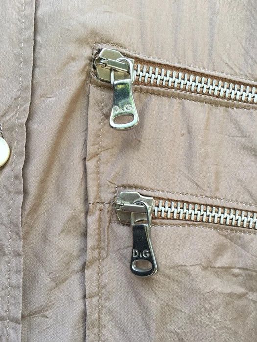 Dolce & Gabbana Dolce & Gabbana Silver Metal Collar neck Light Jacket Size US M / EU 48-50 / 2 - 7 Thumbnail