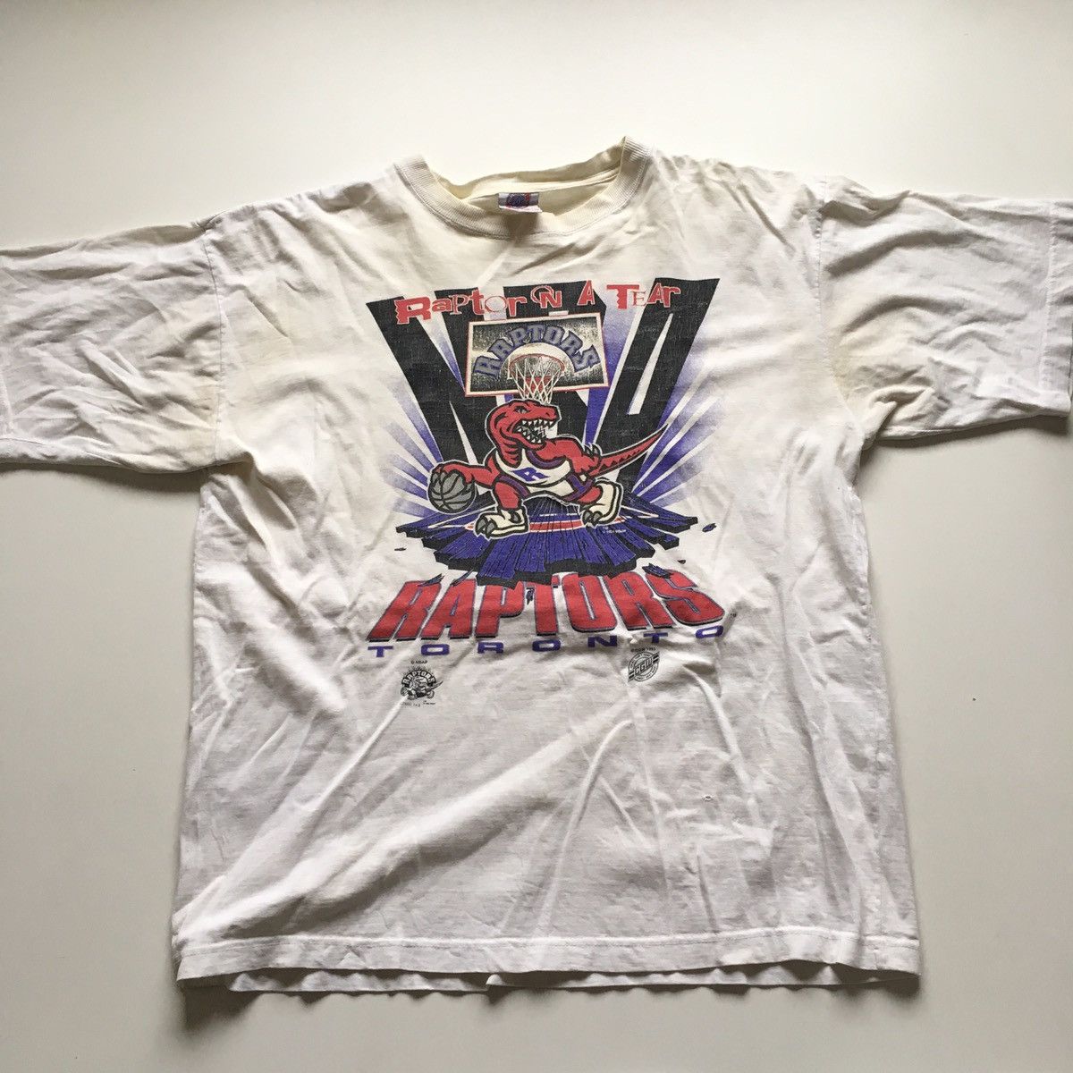 Vintage Vintage 90s Toronto Raptors t shirt | Grailed