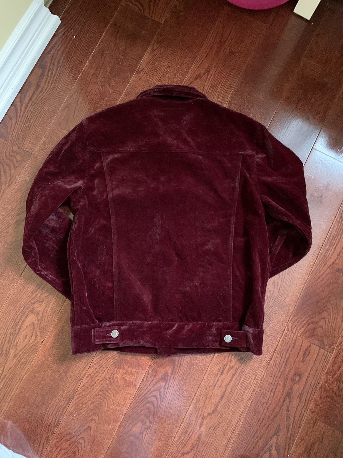 On sale Stussy Burgundy Men's Jacket Size S