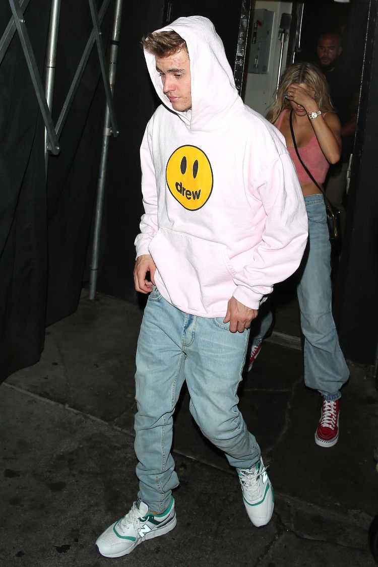 Drew House X Justin Bieber Secret Hoodie outlet White Size Small