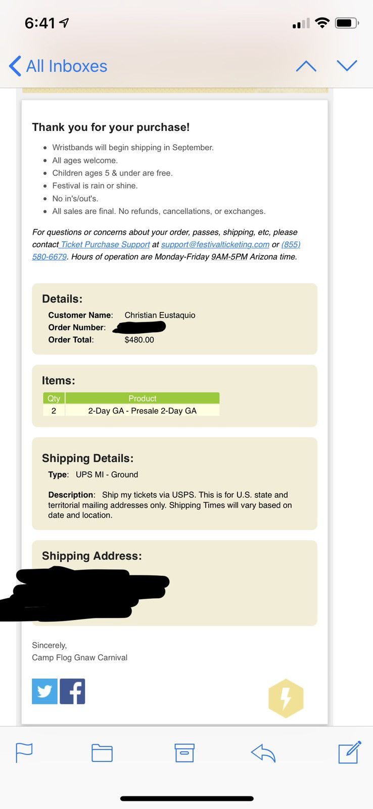 Cactus Plant Flea Market Kids See Ghosts Hoodie Size US S / EU 44-46 / 1 - 8 Thumbnail