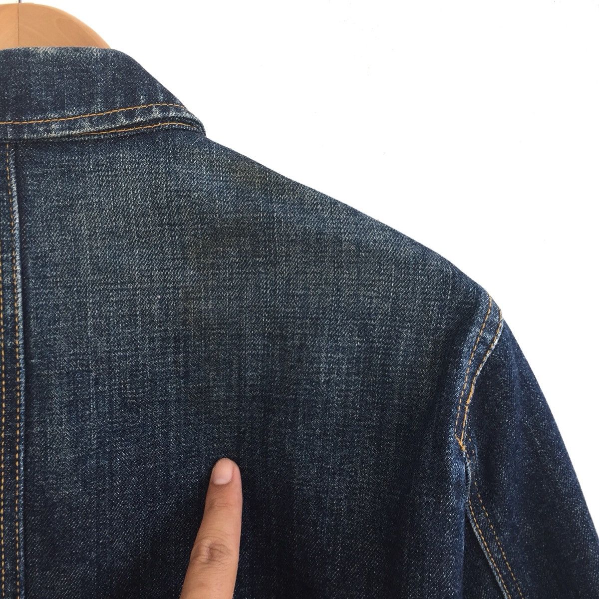 Japanese Brand × Uniqlo Uniqlo Four Jacket Denim Jeans Size US M / EU 48-50 / 2 - 7 Thumbnail