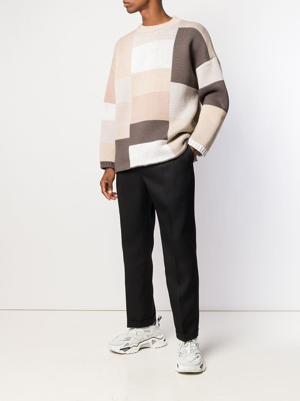 Calvin Klein 205W39NYC × Raf Simons (BNWT) CK205W39NYC Black Wool Pants (Sz 36) Size US 36 / EU 52 - 1 Thumbnail
