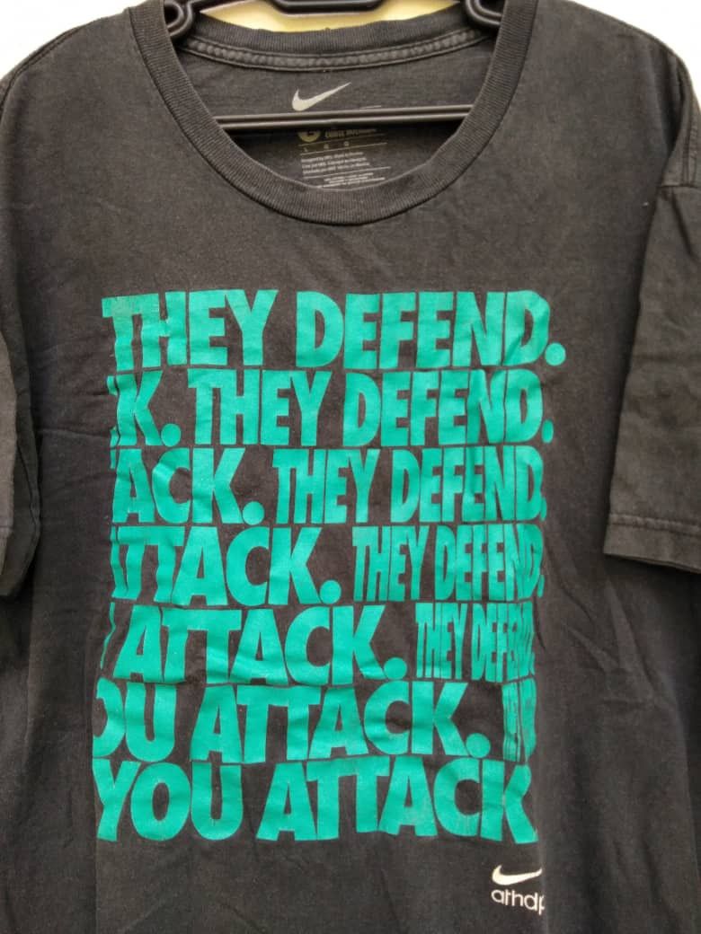 Nike 🔥 NIKE ATTACK Sunfaded DEFEND TEE Size US L / EU 52-54 / 3 - 2 Thumbnail