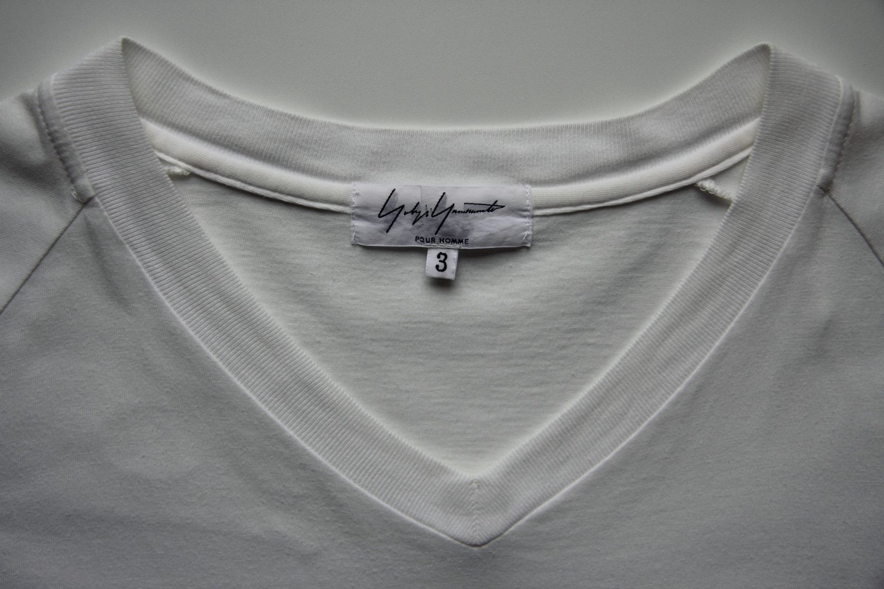 Yohji Yamamoto YOHJI YAMAMOTO POUR HOMME T-SHIRT SIZE 3 Size US L / EU 52-54 / 3 - 3 Thumbnail