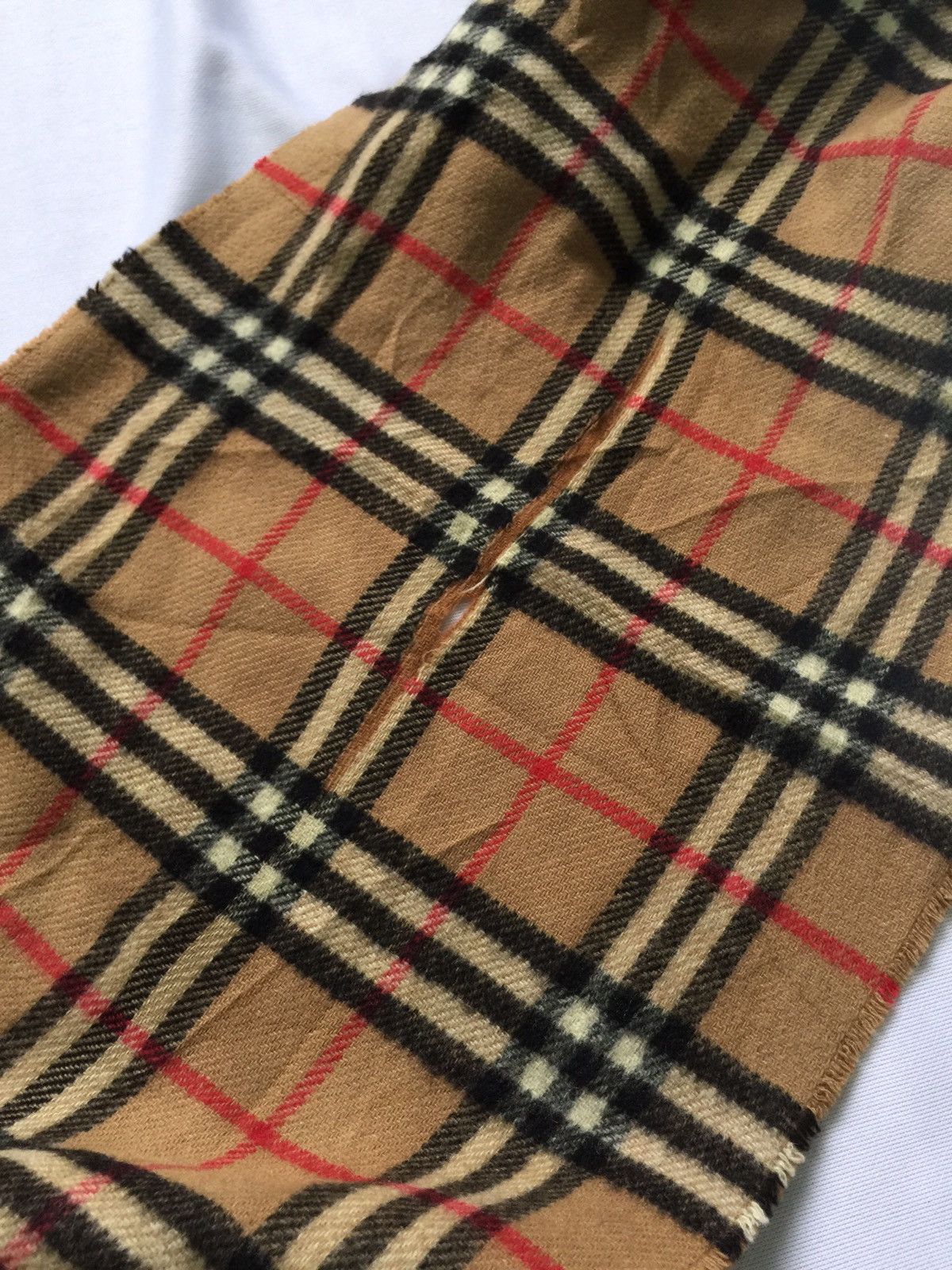 Burberry × Vintage Burberrys of London nova Check muffler 100% cashmere Size ONE SIZE - 7 Thumbnail