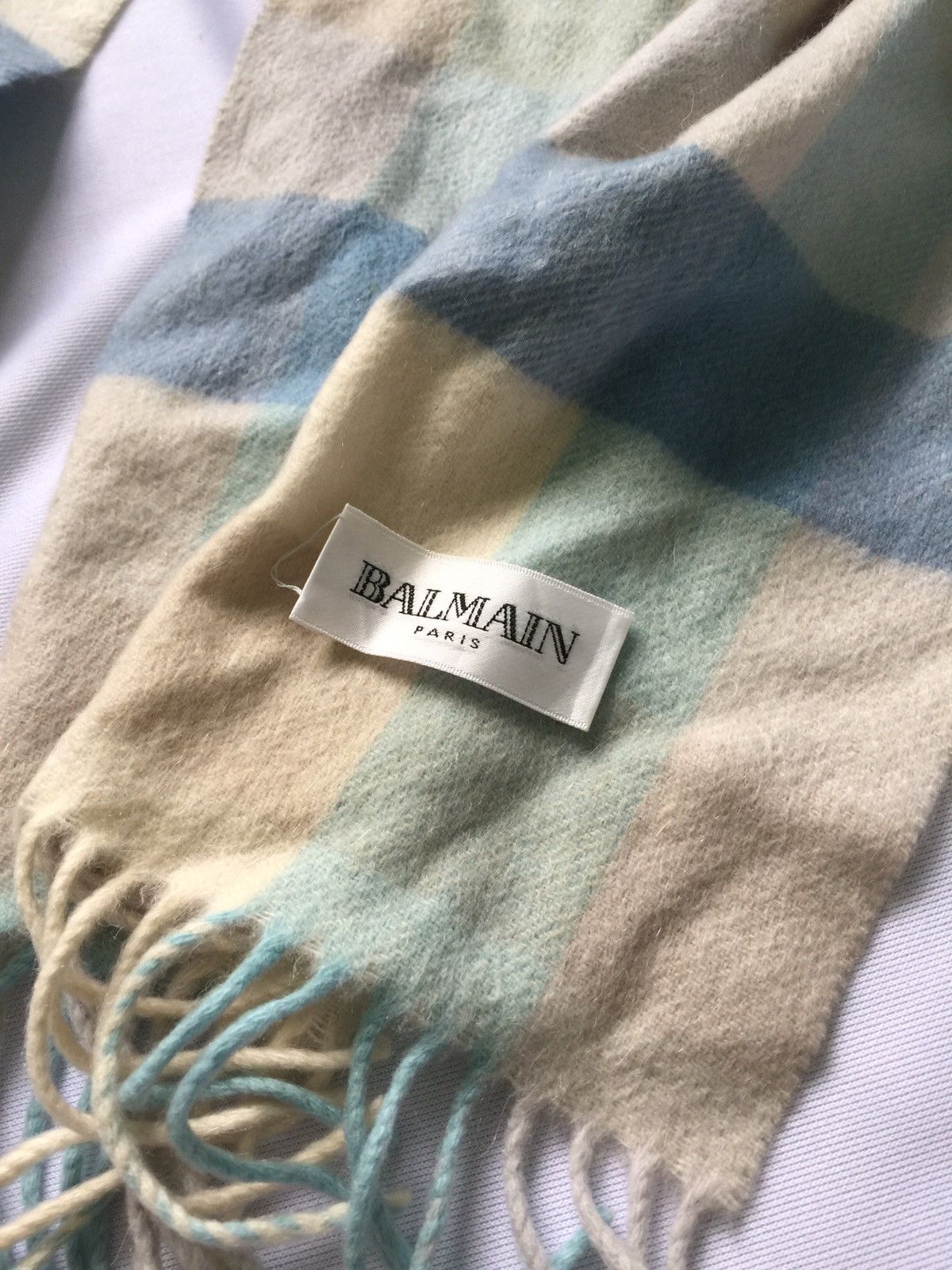 Balmain Balmain Scarf / Muffler / Cashmere Size ONE SIZE - 4 Thumbnail