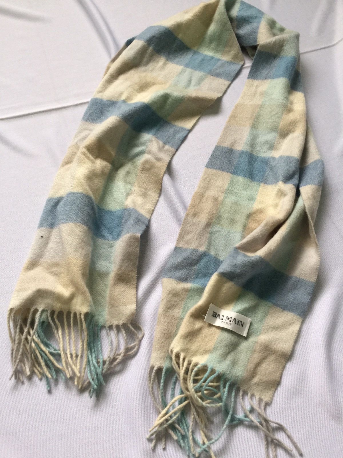 Balmain Balmain Scarf / Muffler / Cashmere Size ONE SIZE - 2 Thumbnail